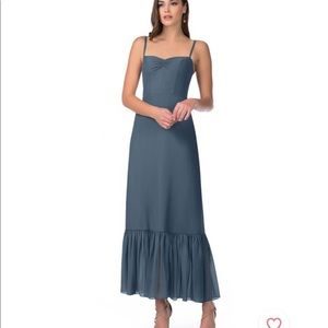 Azazie Justina Dress Neptune